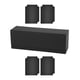 thumbnail image 2 of Caja de almacenamiento para mazos de cartas coleccionables con capacidad para más de 400 cartas de juego para coleccionar Negro Gris, 2 of 9