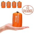 thumbnail image 1 of Saco de dormir térmico impermeable de emergencia para exteriores, saco de supervivencia para acampada, 4x, 1 of 1