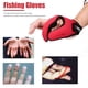 thumbnail image 1 of Guantes de pesca Protector Dos dedos Anti-corte Guantes para aparejos al aire libre (Rojo) Tmvgtek pescar, 1 of 9