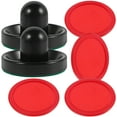 thumbnail image 4 of Empujadores y discos de hockey de aire Juego de paletas de hockey de aire Mangos de portería Paletas Accesorios de repuesto para mesas de juego, 4 of 7