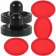 thumbnail image 4 of Empujadores y discos de hockey de aire Juego de paletas de hockey de aire Mangos de portería Paletas Accesorios de repuesto para mesas de juego, 4 of 7