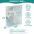 thumbnail image 5 of 3 Ring Binder 1.5 inch Round Rings with Interior Pockets Binders Organizer Office School 2Pack The Proud White Wolf, 5 of 10