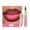 C, variant on QunYou Lipstick Lip Line Lip Gloss Double Head 2-in-1 Makeup Matte Hook Line Lipstick Mirror Lip Gloss Lip Glaze 2.5ml