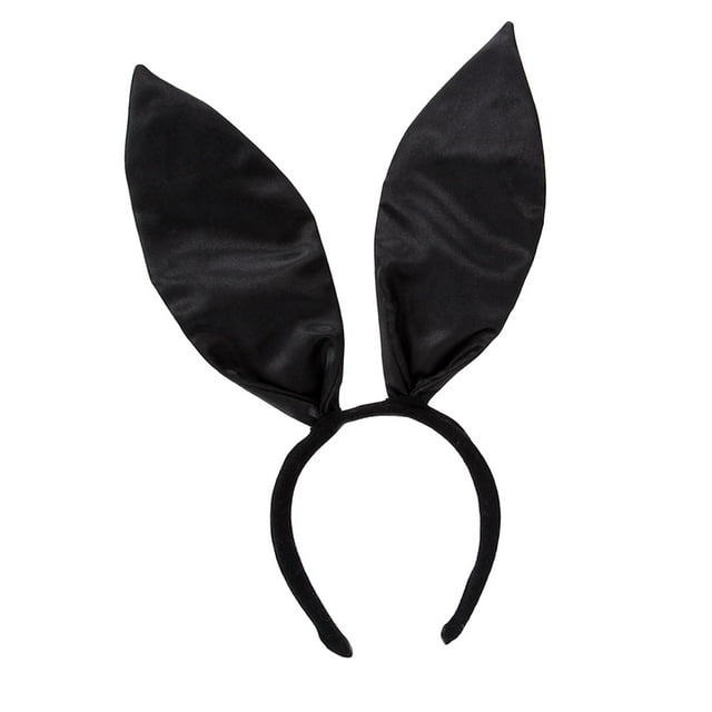Diadema de Orejas de Conejo Negro Diadema de Orejas de Conejo Pascua para Accesorios para El Cabello Yuyangstore Diadema con orejas de conejo