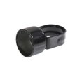 thumbnail image 5 of Plum Accessories Tapas de bucle para valla de eslabones de cadena negros | Tapa del riel superior del ojo | 2"" (1 7/8"" OD) x 1 5/8"" (Paquete de 10 tapas), 5 of 5
