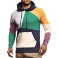 thumbnail image 2 of Chaqueta informal con capucha para hombre, suéter a juego de colores de otoño e invierno Pompotops oipoqjl14671, 2 of 4