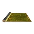 thumbnail image 2 of Ahgly Company Indoor Rectangle Abstract Yellow Contemporary Area Rugs, 6' x 9', 2 of 4