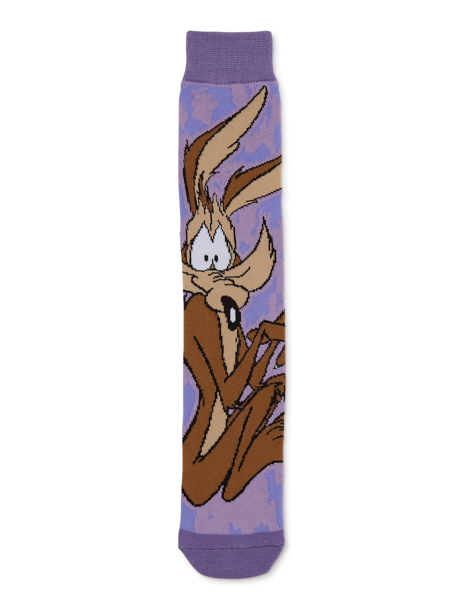 Looney Tunes Mens Crew Socks, 6-Pack