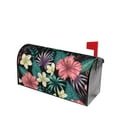 thumbnail image 3 of Bingfone Green Tropical Leaves Magnetic Mailbox Cover Standard Size for Garden Yard Outdoor Decorations-21x18 in, 3 of 9