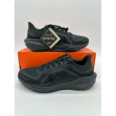 Nike Air Zoom Pegasus 41 Gore-Tex Womens Size 5 Triple Black Shoes FQ1357 001