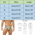 thumbnail image 2 of TSADFHJI Mens Swimwear Sets Male Seaside Beach Sports Camouflage Multicolored Triangle Drawstring Swim Trunks S White, 2 of 4
