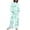 Mint Green, variant on SnZhen Two Piece Sets for Women Women's Casual Printed Long Sleeved Round Neck Top With Pants Set