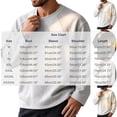 thumbnail image 3 of XRoczxe Men's Crewneck Sweatshirt with Raglan Sleeves, Soft Cotton Blend Pullover Top for Casual Daily Wear, Lightweight Long Sleeve Shirt in Solid Colors for Fall and Winter Layering, 3 of 5