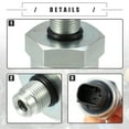 thumbnail image 4 of Engine Oil Pressure Sensor for BMW M3 Base 3.2L L6 - Gas Metal 34521164458 Black Silver Tone 2 Pcs, 4 of 7