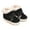Black, variant on HUANBAI Winter Baby Shoes For 0 1 Years Old Soft Soled Boots For Boys And Girls 1-8 Months