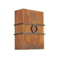 thumbnail image 2 of Meyda Tiffany 115257 10" W Bandino Wall Sconce - Copper, 2 of 6