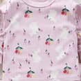 thumbnail image 5 of Gibobby Boys Girls Outfits Set 2 Piece Loungewear Set 12 Months 2t 3t 4t 5t Boys Long Sleeve Shirt and Pants Set for Toddlers Girls Fall Clothes Pajama Set(5-6 Years,Pink), 5 of 6