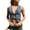 Blue-a, variant on Women Denim Tank Tops Sleeveless Button Down Denim Vest Y2k Going Out Jean Tops Vintage Streetwear
