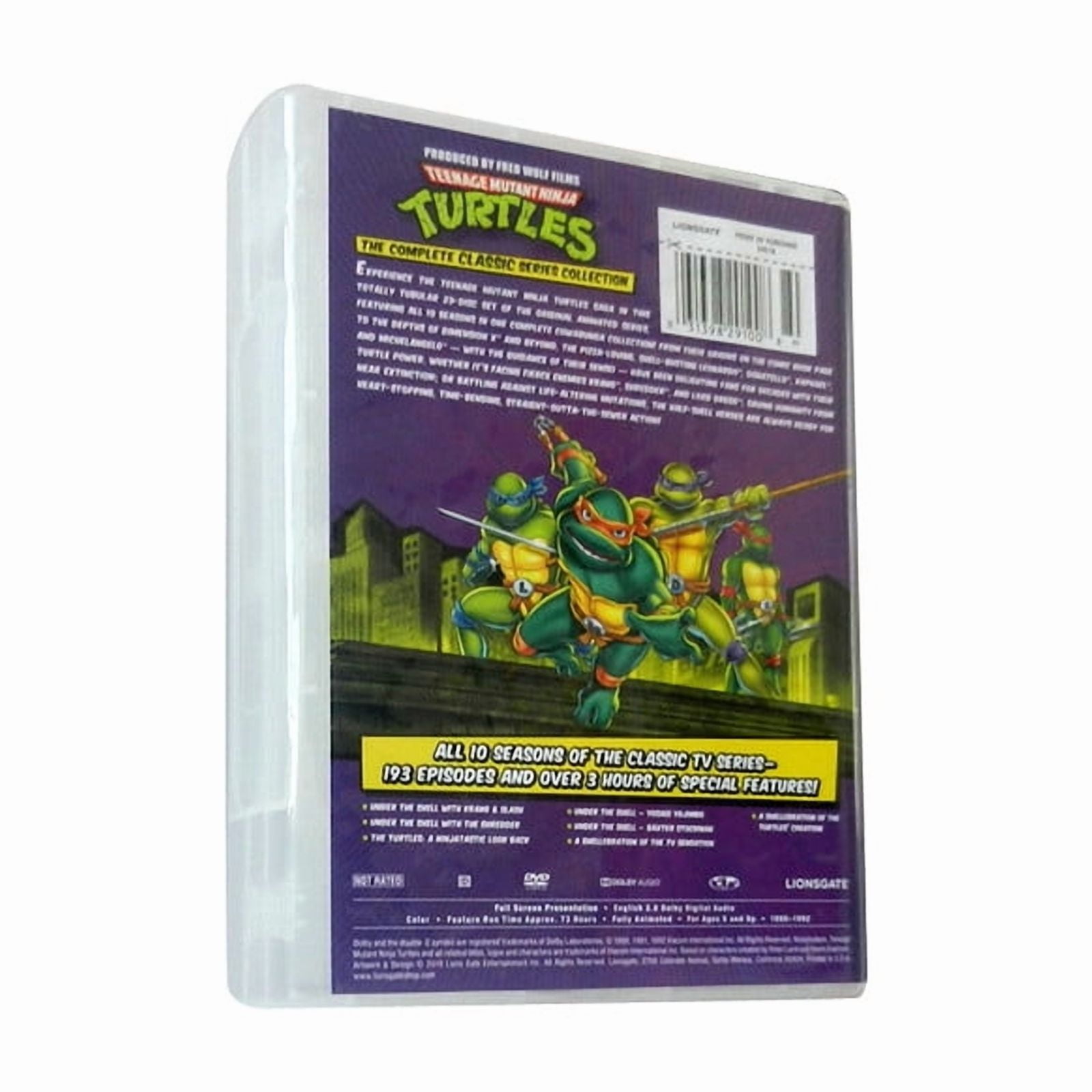 Teenage Mutant Ninja Turtles: Complete Collection (DVD) - Walmart.com