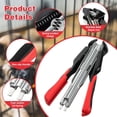 thumbnail image 6 of Hog Ring Pliers, Heavy Duty C Ring Staple Tool with Easy Loading Design, Cage Assembly Fastening Tool for Fencing Upholstery, 6 of 8