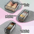 thumbnail image 5 of Vikakiooze Underwear Storage Box with Compartments Socks Bra Underpants Organizer Drawers, Christmas Gift, 5 of 6