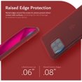 thumbnail image 3 of TUDIA SKN T-Mobile Revvl 7 Pro 5G Case Slim Reinforced Corners TPU - Frosted Red, 3 of 8