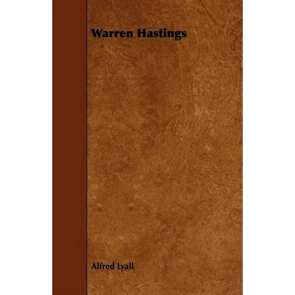 Warren Hastings, (Paperback)