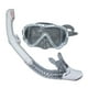 thumbnail image 1 of Equipo de snorkel con tapa seca, equipo de snorkel, máscara de buceo, gafas de buceo para Blanco, 1 of 9