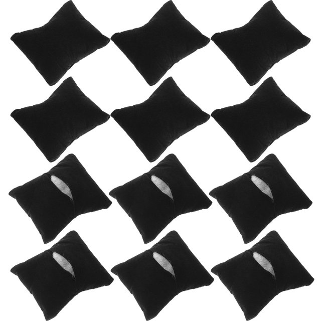 unbranded 20Ud Cojines Negros Para Exhibir Joyería Incluidas Pulseras Y Relojes Con Suavidad Duradera