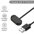 thumbnail image 3 of Charger Cable for Amazfit GTS 4 mini/Bip 3 Pro/Bip 3,Charger for Smart Watch,Smartwatch Replacement USB Cradle Cord Magnetic Charging Cable Dock Smartwatch, 3 of 8
