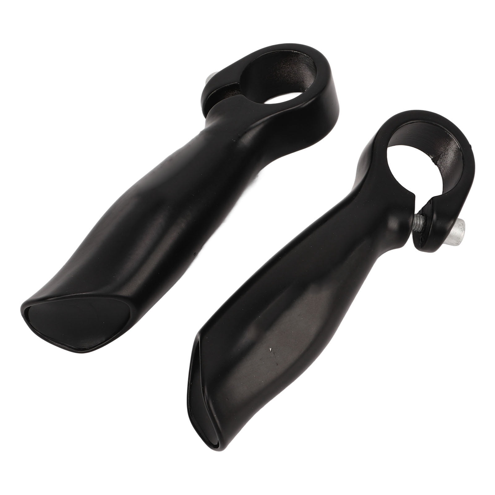 Embouts De Guidon Vélo Ergonomiques - Bar Ends Nylon, VTT, Mountain Bike, Universel, Noir