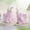Pink, variant on A Pair of Baby Elephant,Book Ends for Shelves,Sturdy Book Holders for Bookshelves - Fancy Modern Decorative Bookends,Home Décor Accessories,Pink