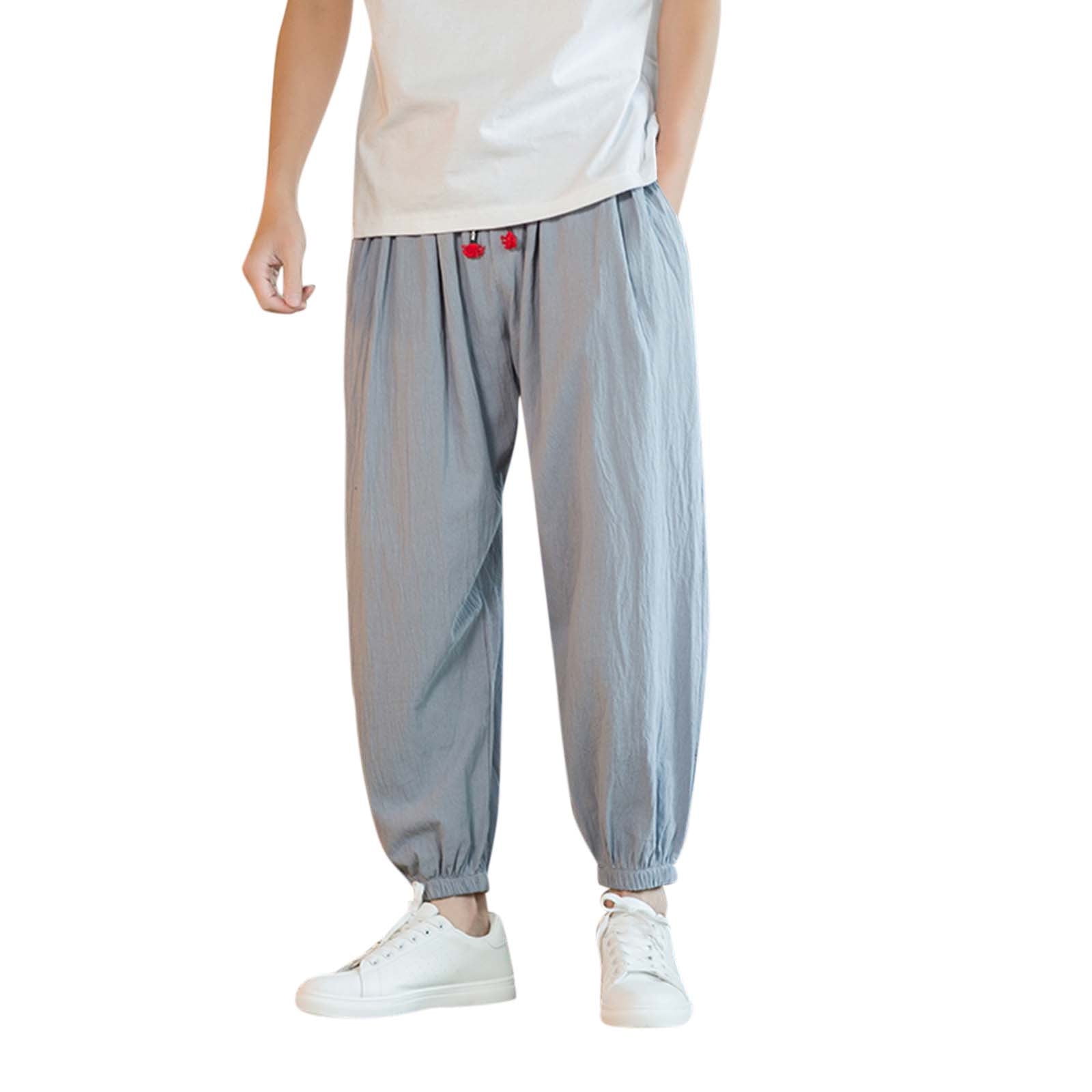 MEN FASHION Trousers Wide-leg Gray XL Boomerang tracksuit and joggers discount 73% 