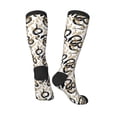 thumbnail image 4 of Balery Snake Printed Novelty Socks Men's Women's Crew Socks Sports Socks Knee High Socks Cotton Socks Quirky and Cool Socks, 4 of 9