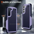 thumbnail image 5 of Designed for Samsung Galaxy S22 Plus Case Galaxy S22+ Case Gift Militay Grade Drop Protective Cover Shockproof Case for Galaxy S22 Plus Phone Case for Women Men boy Girl (Purple+Blue), 5 of 9