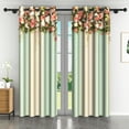 thumbnail image 4 of Lfeey Spring Blackout Curtains, Room Darkening, 42x108 inch, Set of 2, 4 of 6