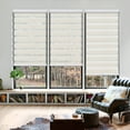 thumbnail image 4 of Keego Custom Size Zebra Shades for Windows Privacy Cordless Windows Shades for Home Office, Beige, 31"W x 66"H, 4 of 9