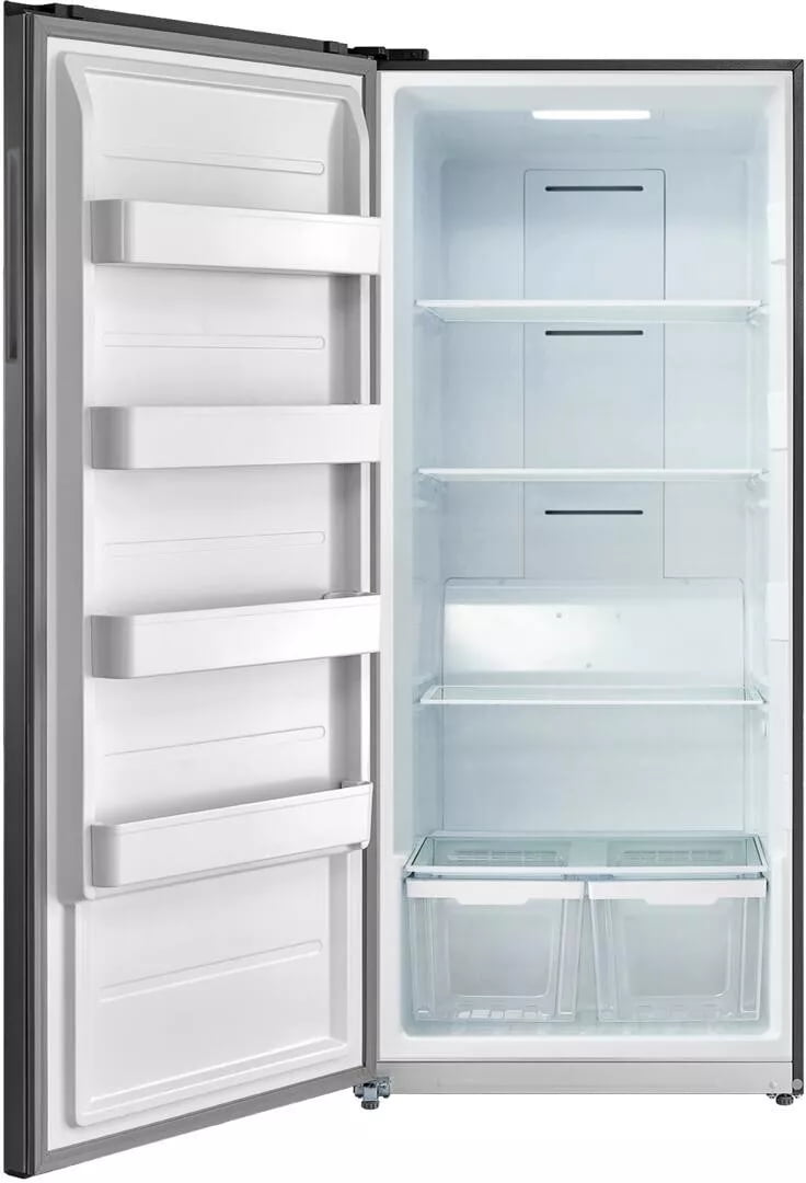 Smad 33 Inch Upright 21 Cu ft Freezer in Stainless Steel F21UFLESSS Left Door Fridge