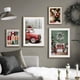 thumbnail image 4 of Carteles e impresiones de galletas de Navidad, arte de pared de figura de rey de coche rojo, pintura en lienzo, decoración de sala de estar, imagen de pared para el hogar, regalo, 4 of 4