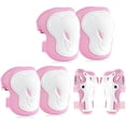 thumbnail image 1 of Rodilleras para niños, para niños, protectores, set de rodilleras, coderas 6 en 1, muñequeras, set de equipo de protección, 1 of 5