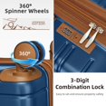thumbnail image 4 of TSA Lock 5 Piece Luggage Set, Impact-Resistant Hardshell Suitcases with Spinner Wheels, Expandable Design for Long-Lasting Use, 4 of 6