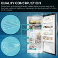 thumbnail image 2 of Whynter UDF-139SS 13.8 cu.ft. Energy Star Digital Upright Convertible Deep Freezer/Refrigerator - Stainless Steel, 2 of 12
