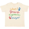 thumbnail image 3 of Inktastic Future Lawyer Boys Girls Attorney Boys or Girls Toddler T-Shirt, 3 of 5