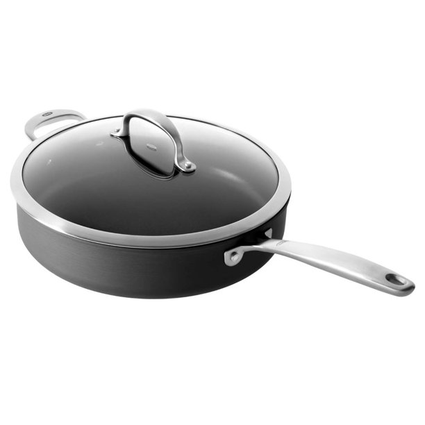 Oxo Good Grips Non Stick Pro 5 Qt 12 Inch Covered Saute Pan With Helper Handle Walmart Com Walmart Com