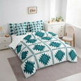 thumbnail image 3 of Castle Fairy Teens Tribal Aztec 7pcs Bedding Comforter Set,Bohemian Theme Queen Bedding Sets Super Cozy,Exotic Style Queen Sheet Sets,Luxury Bedroom Decor, 3 of 8