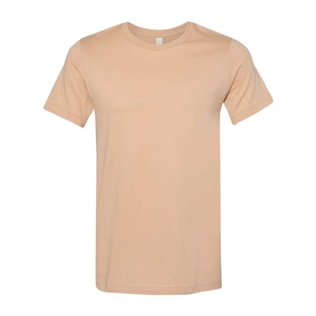 Camiseta de manga corta jaspeada de Bella+Canvas bella lienzo 3001