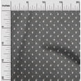 thumbnail image 2 of oneOone Polyester Spandex Gray Fabric Fox Sewing Material Print Fabric By The Yard 56 Inch Wide, 2 of 5