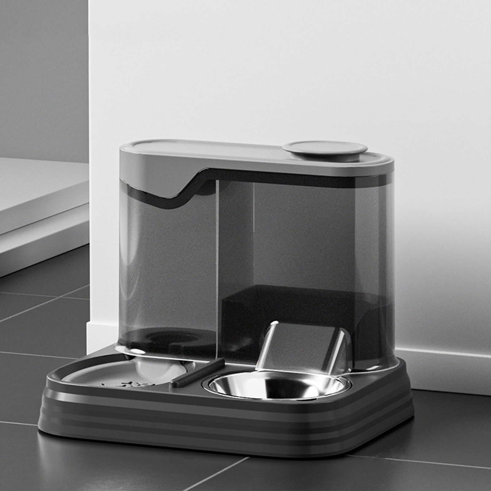Automatic Pet Feeder and Water Dispenser Set for Cats and Dogs with Large Capacity - Ideal for Home Use