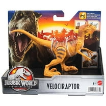 Mattel Jurassic World Collectible Kids Velociraptor Action Figures, 4.2 oz
