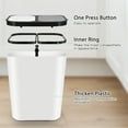 thumbnail image 3 of MLINS 2pcs Double Compartment Rubbish Bin Kitchen Waste Garbage Bin Dual Trash Can for Home Restaurant, 3 of 8